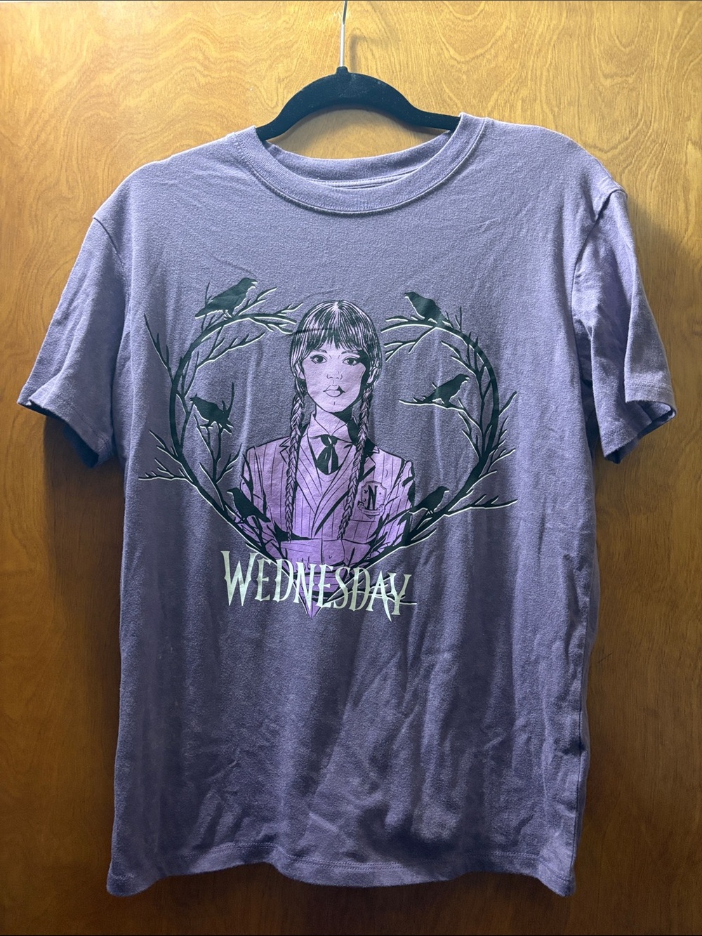 Graphic Wednesday Short Sleeve Tee - Lavender Purple